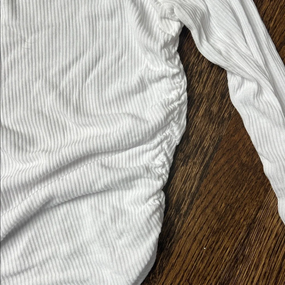 Alo gathering long sleeve - M white - Picture 3 of 5